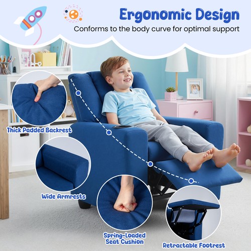 Recliner push back sofa chair - back,