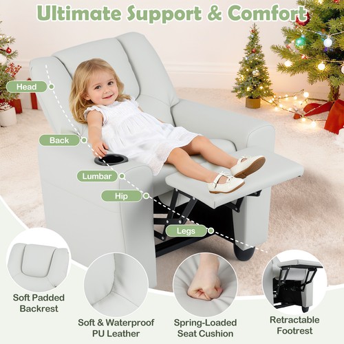 Recliner push back sofa chair - push,
