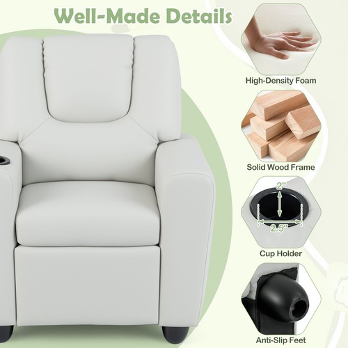 Kids recliner push back - kids,