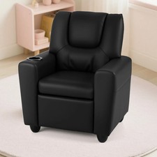Kids Recliner Chair Cup Holder