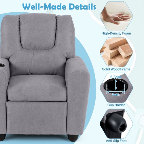 Recliner push back sofa - back,
